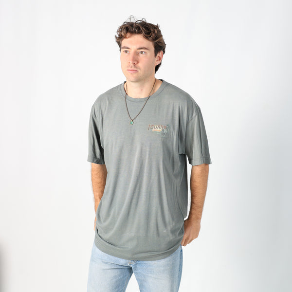 Dark Green 90s Newport Blue T-Shirt (XL)